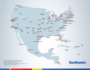 Southwest usually has enough flights to bail you out of a jam