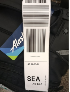 picture of bag with tag